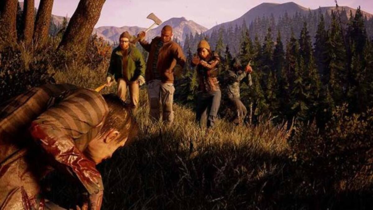 لعبة State of Decay 2  يحتاج اللاعب للبقاء على قيد الحياة والمكافحة أمام جحافل من الزومبي أو الموتى المتحركين، وسوف تضم اللعبة نمط اللعب الجماعي لذا يمكن لأربعة لاعبين خوض مهام تعاونية ومواجهة الزومبي وبناء ملاذ آمن لهم وإذا أرادوا الهروب يمكنهم استخدام مركبات جديدة عند الحاجة.