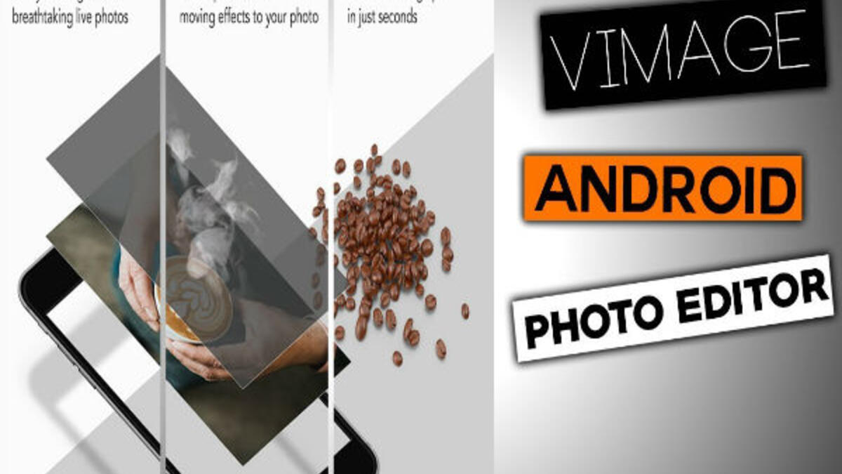 فئة الأكثر تسلية: Vimage هذا التطبيق يمكن المستخدم من إضافة رسوم متحركة إلى الصور.