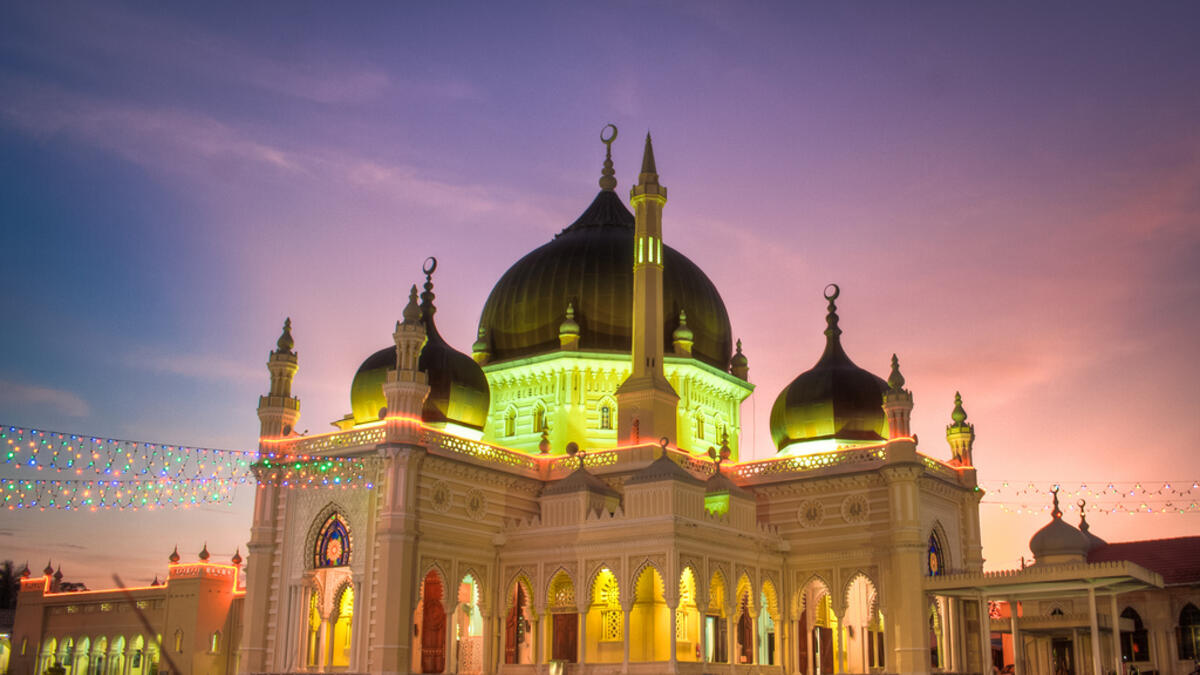 Zahir Mosque, Malaysia: Built in 1912 in the city of Alor Setar, capital of the Malaysian state, Kedah, the Zahir mosque has been voted among the top ten most beautiful mosques in the world. (flickr.com)