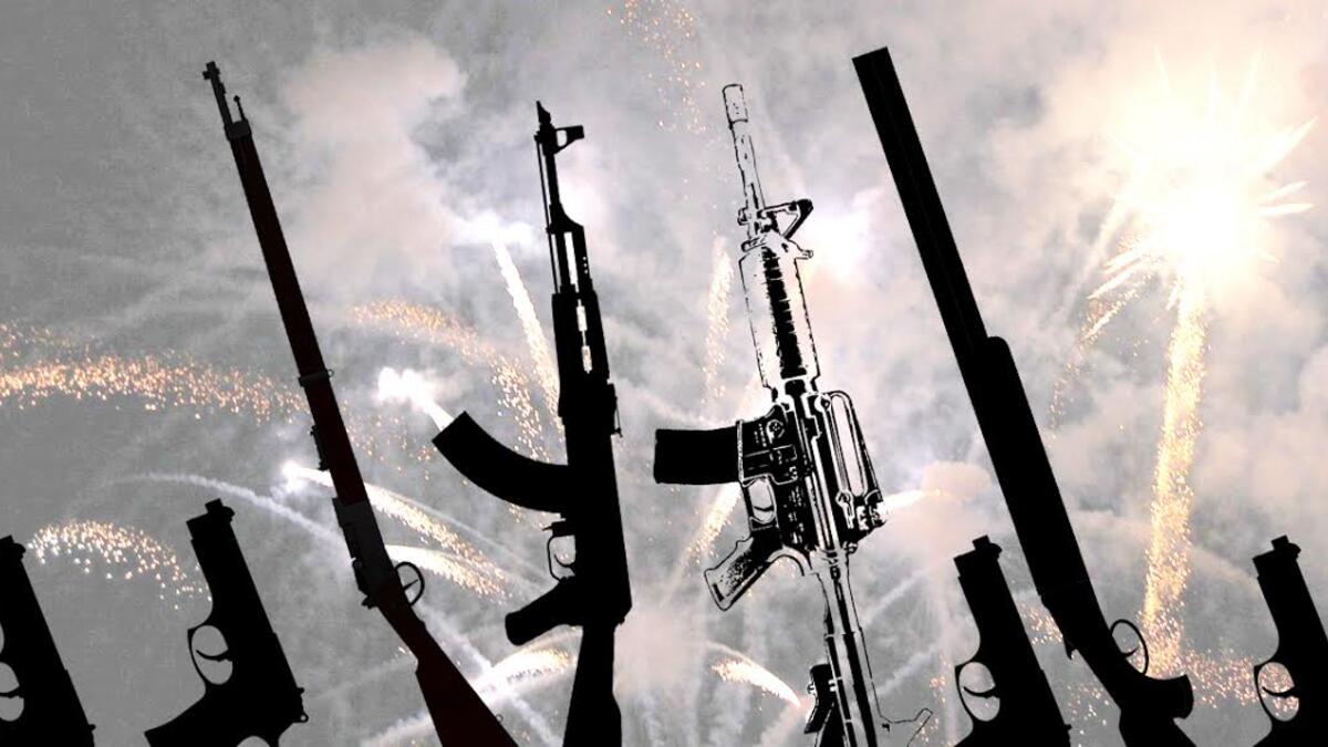 The sound of explosions or gunfire most nights through the summer is just the sound of people celebrating. The city isn't under attack, it's just people celebrating a wedding or getting a good score on their high school exams!