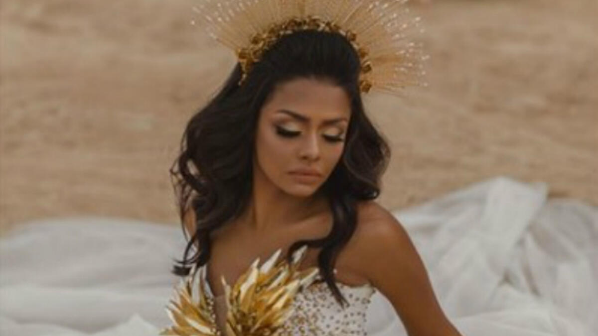 Asma Abulyazeid took things one step further in her latest photo shoot