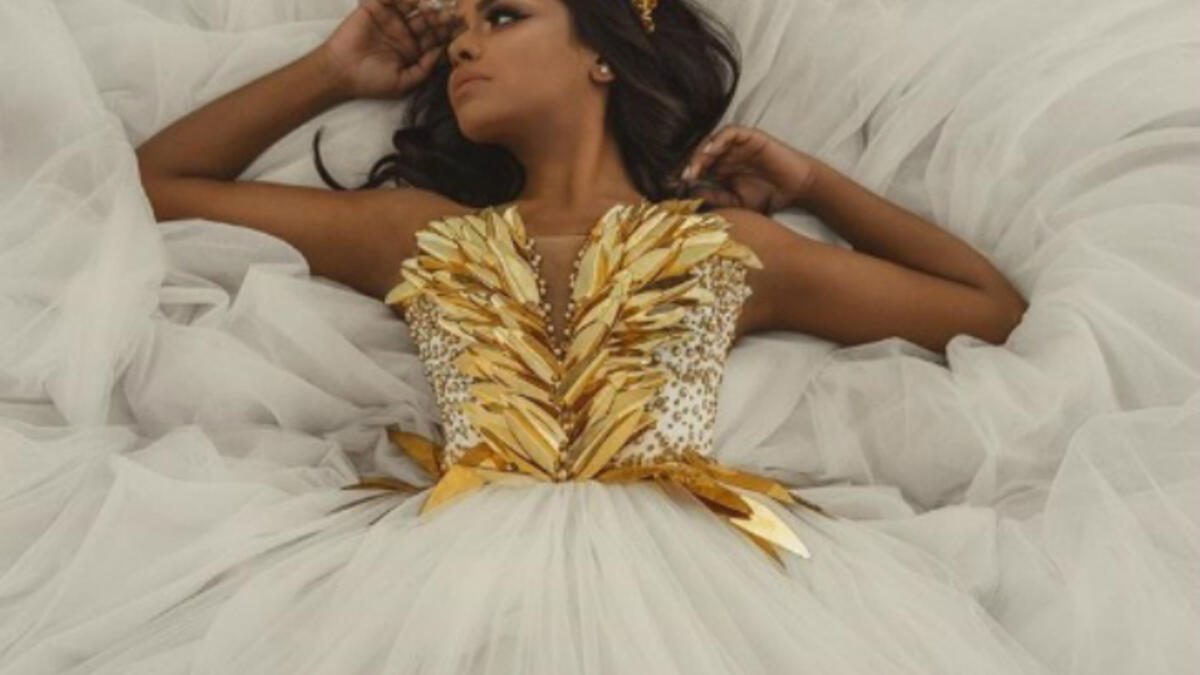 Asma Abulyazeid took things one step further in her latest photo shoot