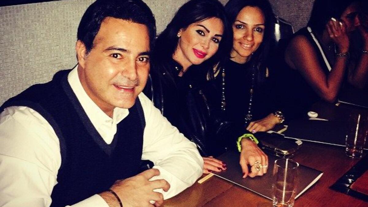 Assi Helani spends Mother's Day in London with his beautiful wife Colette and baby sis! (Image: Facebook)