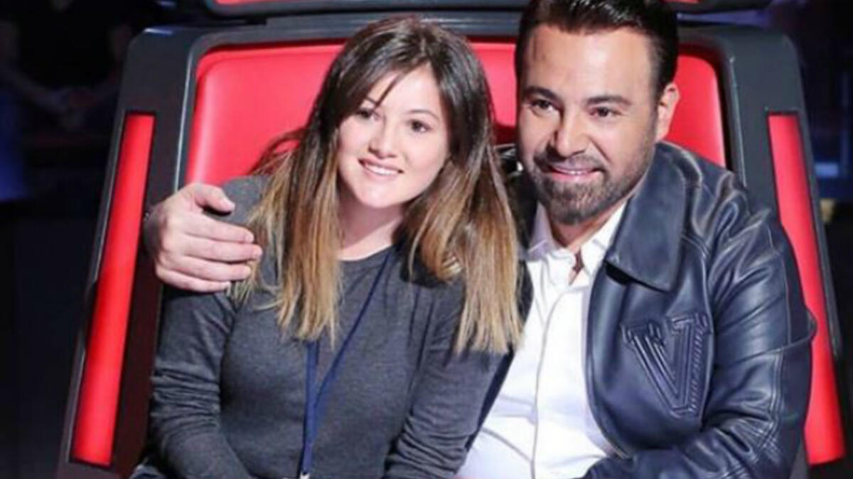 Assi El Hallani and his daughter Dana
