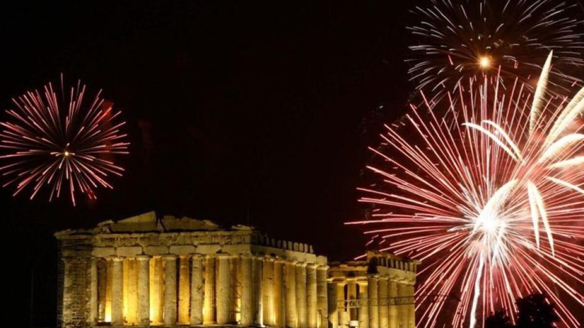 احتفالات رأس السنة 2018 في أثينا
