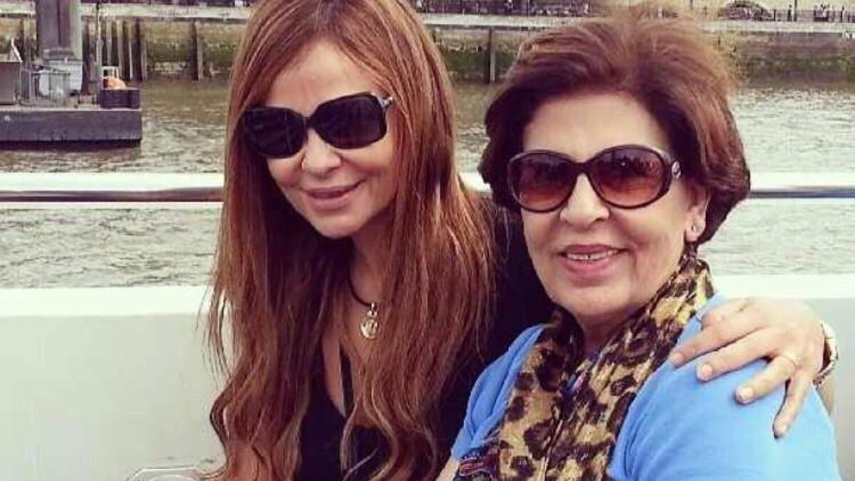 Carole Samaha: "Happy Mother's Day to all the Mothers in the world & specially my Adorable Mother." (Image: Facebook)