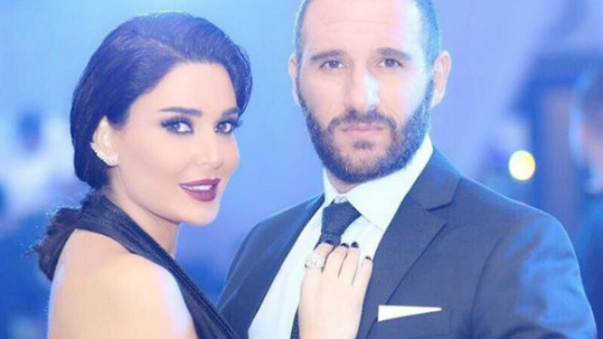 Lebanese Actress and songstress Cyrine Abdelnour tied the knot to her husband Farid Rahme 11 years ago