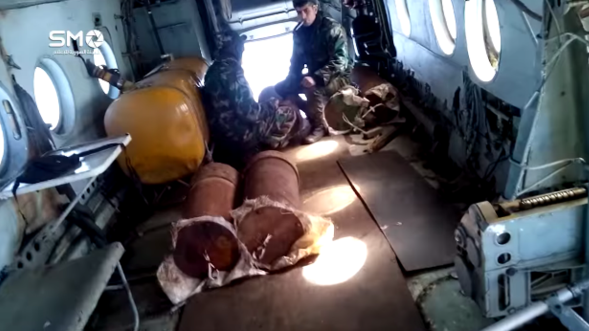 Barrel bombs hardly need an introduction. These clumsy, primitive explosives are little more than giant pipe bombs dropped from helicopters. Barrel bombs have garnered so much international attention that it seems the only person who doesn’t know what they are is the man using them, Bashar al-Assad, who has repeatedly denied their existence.