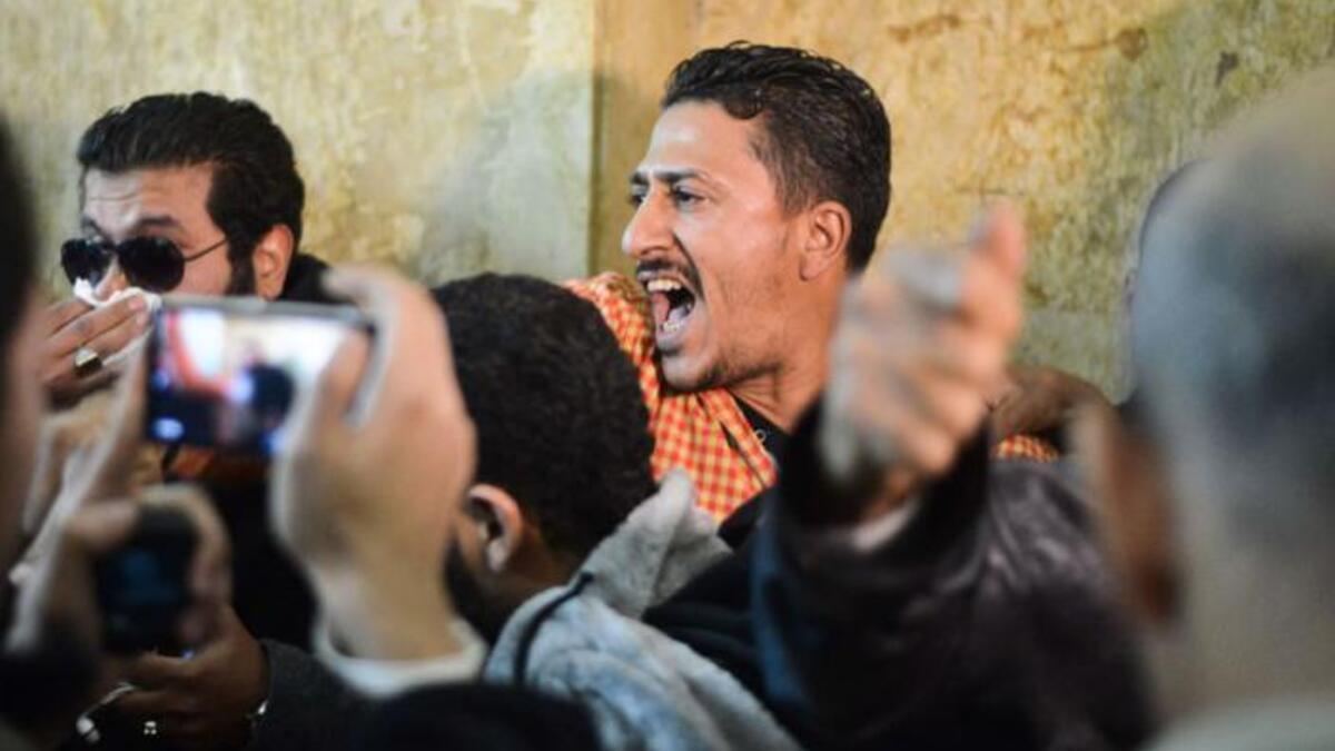 After 26 men suspected of engaging in same-sex relations at a bathhouse were arrested in Egypt, the case was dismissed in a rare instance. No defendants have been acquitted in a trial court on charges of “debauchery” since 2011, suggesting an improvement in a place known to be oppressive toward the LGBT community. (AFP/Mohamed el-Shahed)