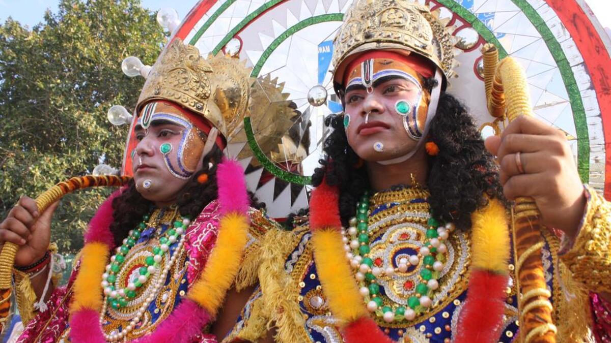 Rama: The name of a Hindu god, Saudi Arabia says it contradicts the values of Islam and is not an acceptable name for someone born in the kingdom. Rama is most strongly associated as the seventh reincarnation of Vishnu. (AFP/Narinder Nanu)
