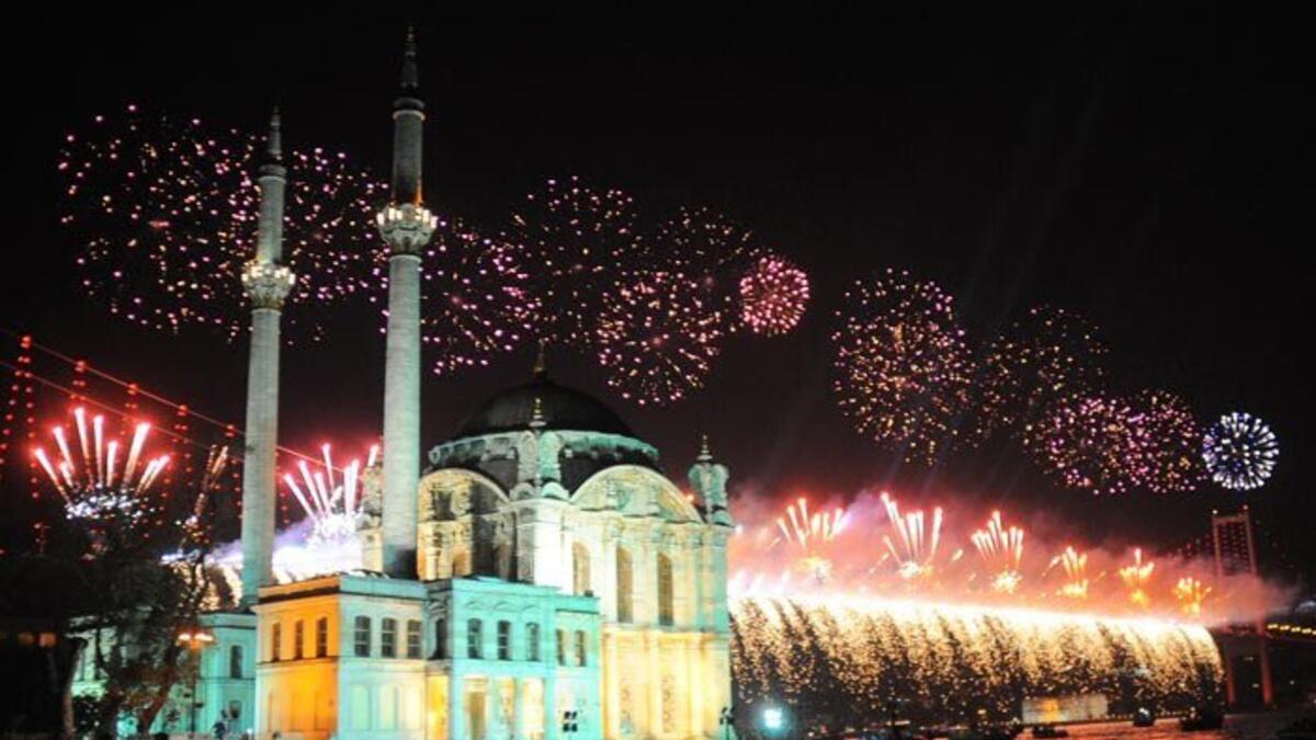 احتفالات رأس السنة 2018 في اسطنبول