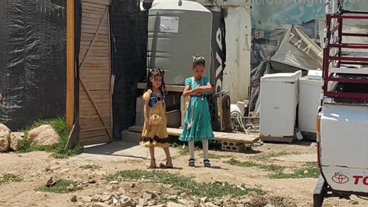 أطفال سوريون في مخيمات لبنان