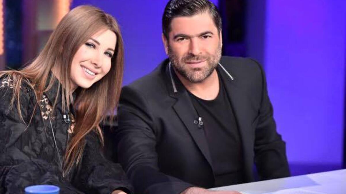 Nancy Ajram and Wael Kfoury