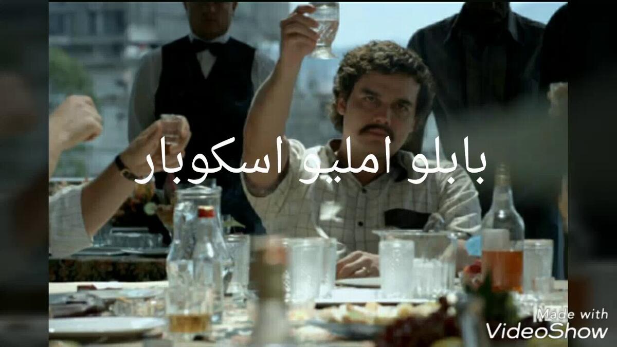 ظهورنصرت أيضًا في بداية سبتمبر الماضي، كضيف شرف في مسلسل "نيتفليكسوالذي يحكي قصة حياة تاجر المخدرات ومؤسس المافيا الكولمبية