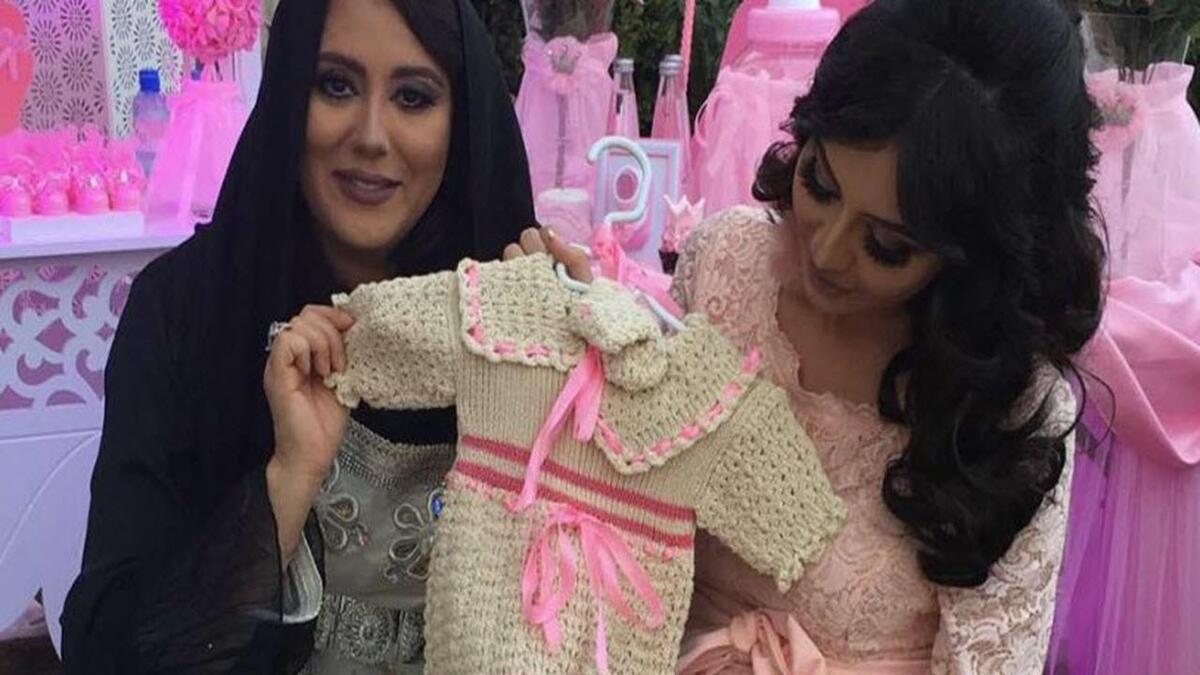 الممثلة المغربية مريم حسين وضعت مولودتها "أميرة" من زوجها عارض الأزياء السعودي فيصل الفيصل يوم 10 فبراير