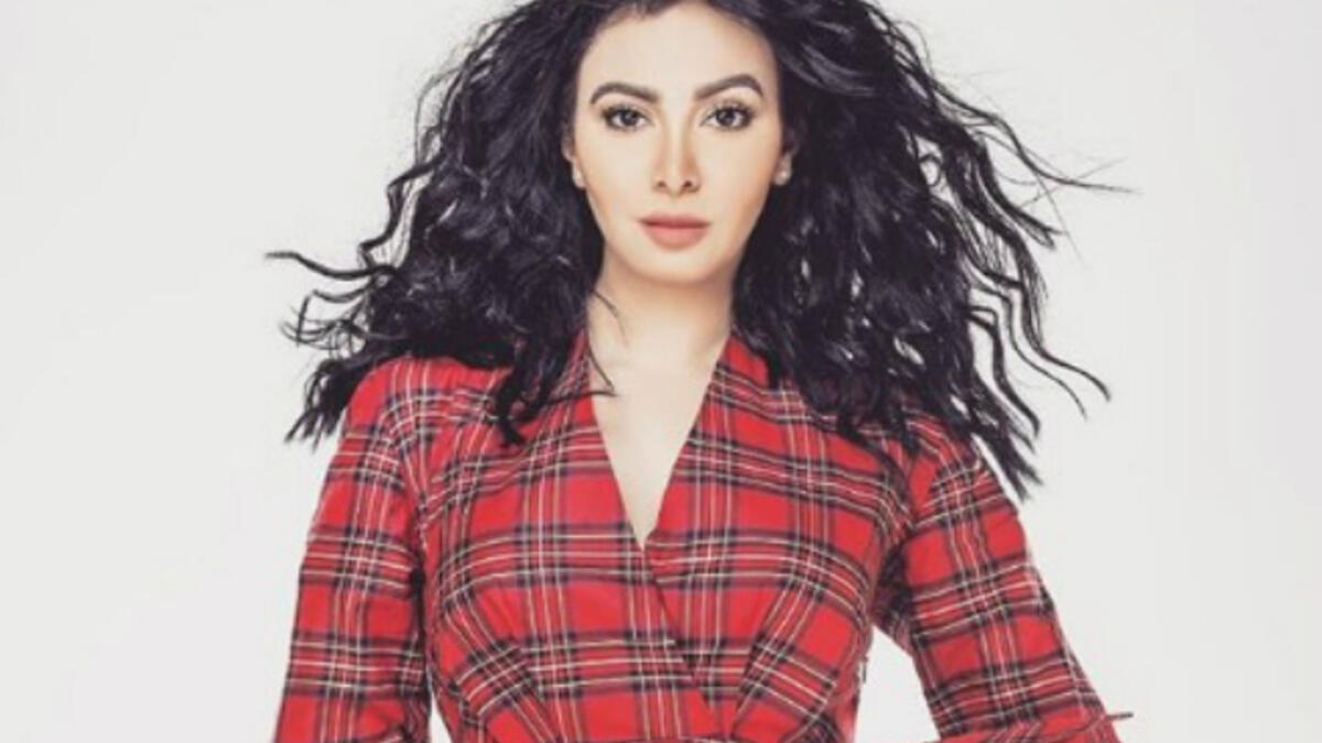 The Egyptian actress sported two casual looks in the photos that were taken by Photographer Mahmoud