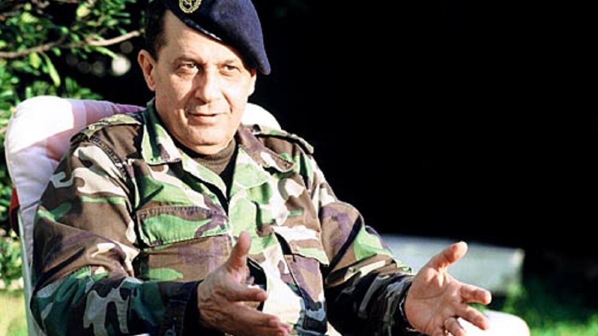 عاد في7مايو 2005 من منفاه في فرنسا التي قضى فيه 15 عامًا،وعند عودته إلى لبنان استقبله عدد كبير من مناصريه في المطار وخاض بعدها الانتخابات النيابية التي أجريت في 2005 ودخل البرلمان اللبناني بكتلة نيابية مؤلفة من إحدى وعشرين نائبًا وهي ثاني أكبر كتلة في البرلمان