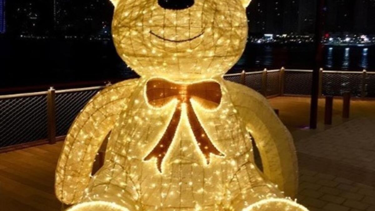 Santa's Island sparkles the brightest and brims with lively shopping and festivities at Bluewaters Dubai (Instagram)