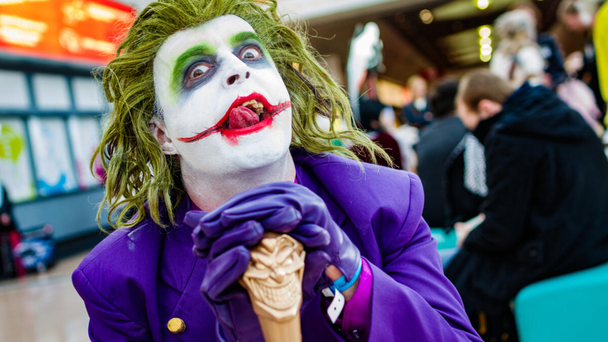 Cosplayer dressed as The Joker from Batman (Shutterstock/File Photo)