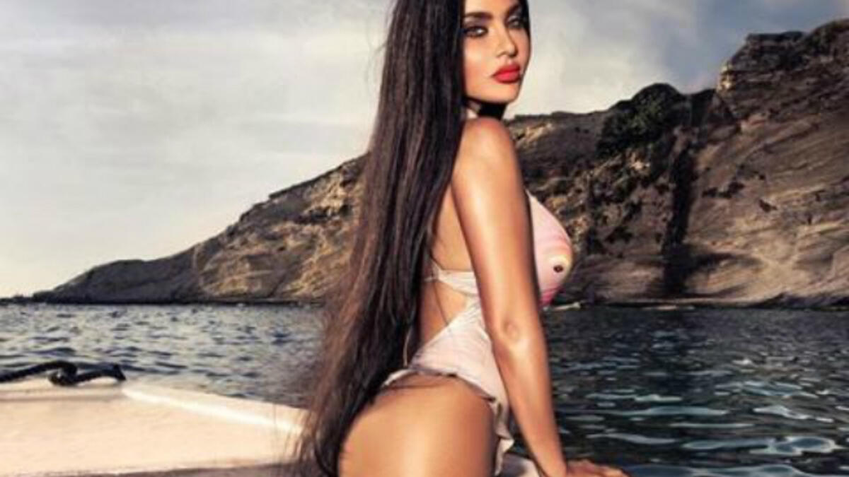 Amar leaves nothing to the imagination in her swimsuit Instagram pictures