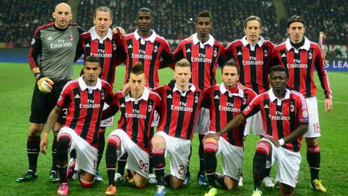 37- نادي ميلان الإيطالي بقيمة 945 مليون دولار.