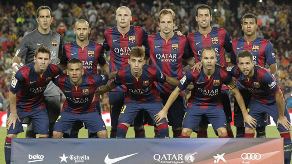 مدينة برشلونة: احتفلت بفوز فريقها البارسا بالثنائية (الدوري الإسباني وكأس الملك)، والفرصة مواتية أمام فريق المدرب لويس إنريكي للظفر بلقب دوري أبطال أوروبا.