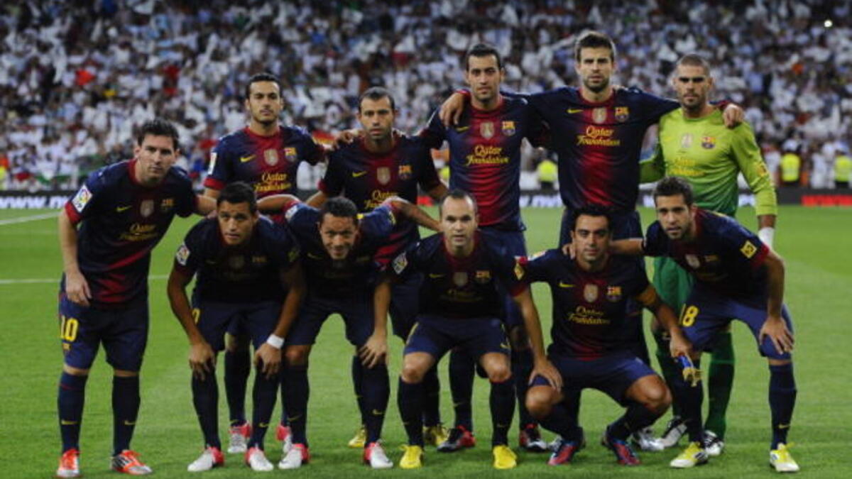 3- نادي برشلونة الإسباني بقيمة 2.6 مليار دولار.