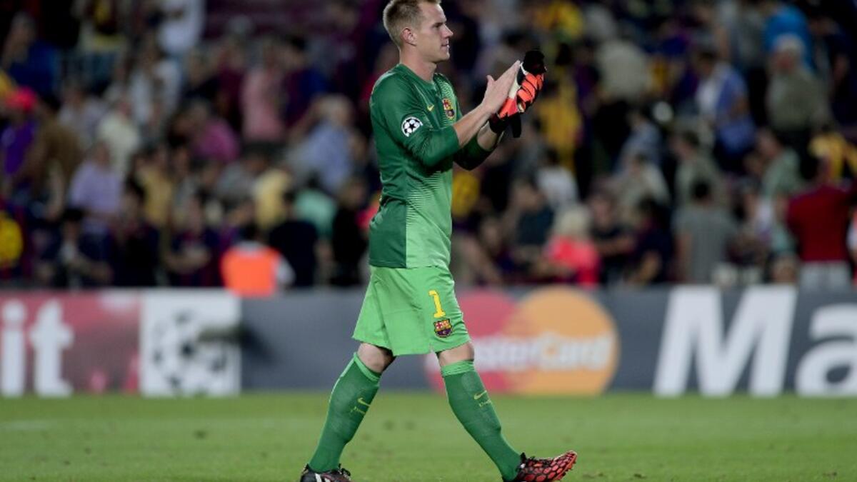 الألماني مارك أندريه تير شتيغن: انتقل من بوروسيا مونشنغلادباخ إلى برشلونة عام 2014 مقابل 14 مليون يورو.