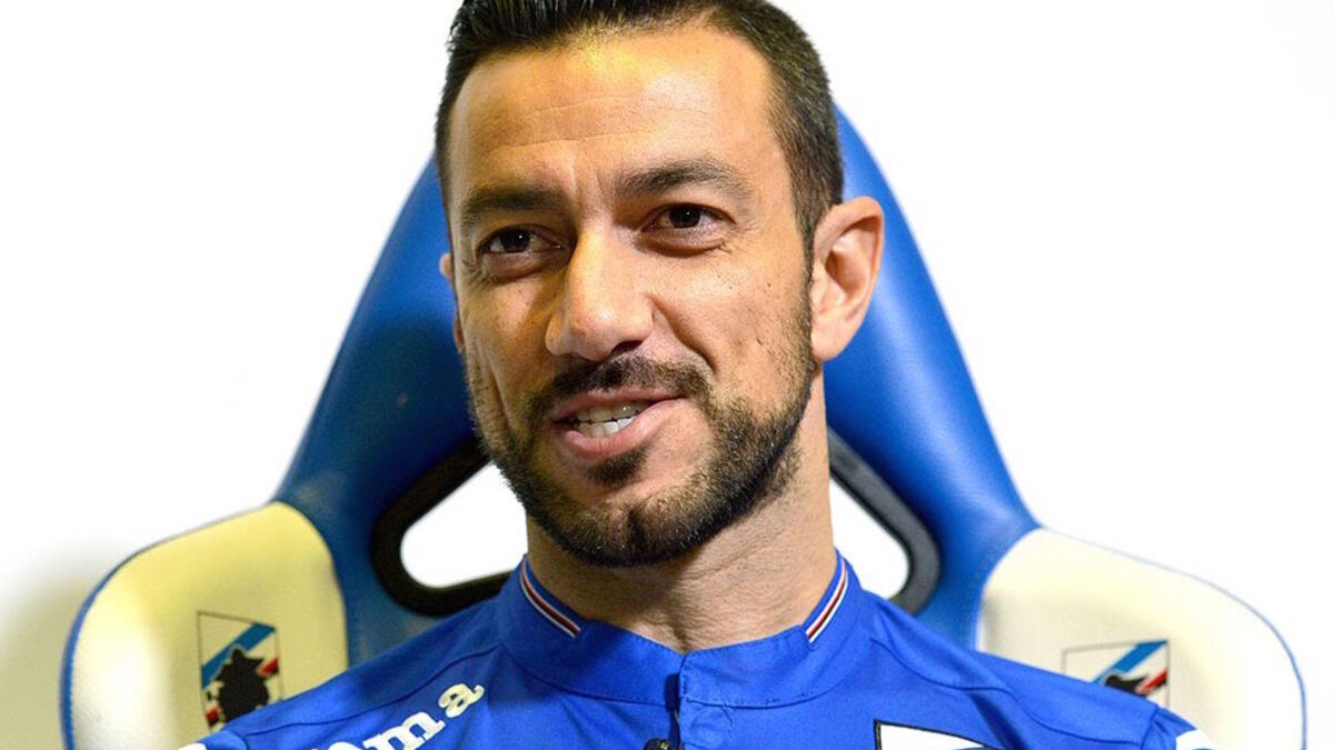 المهاجم الإيطالي فابيو كوالياريلا (33 عاماً): انتقل من تورينو إلى سامبدوريا على سبيل الإعارة مع إلزامية الشراء