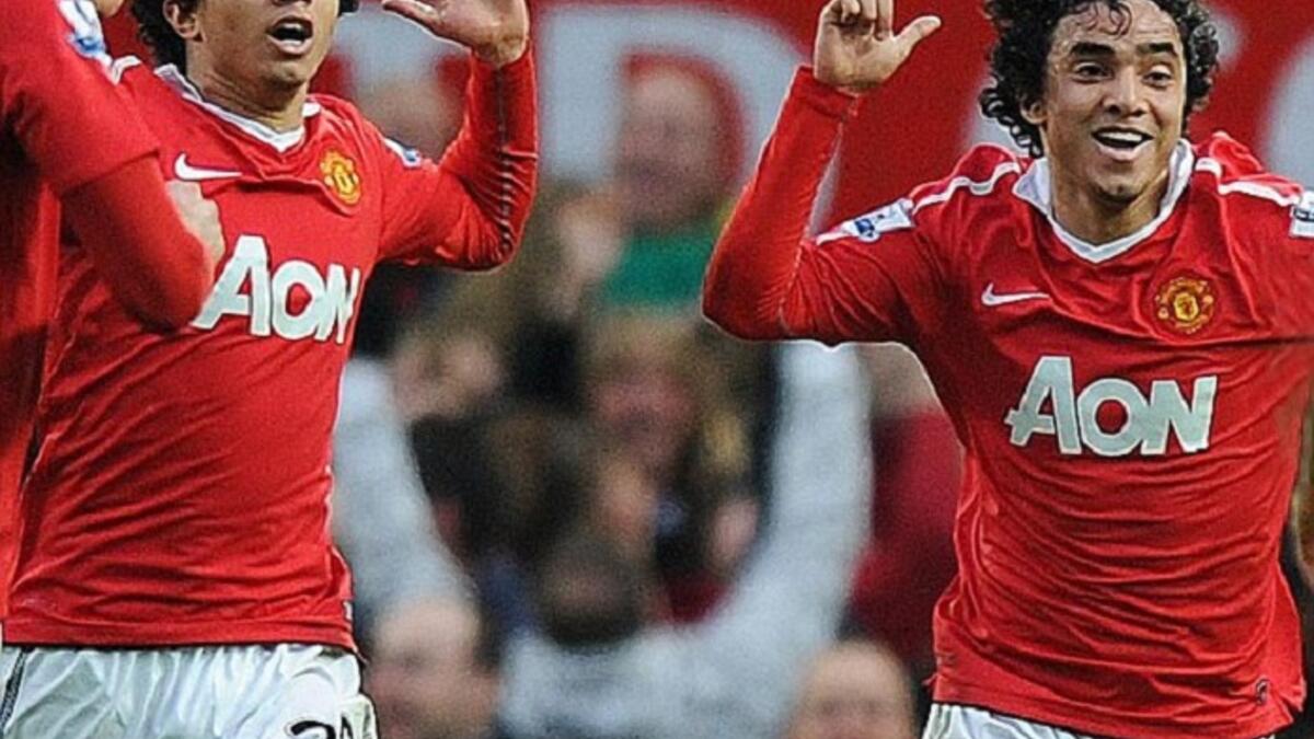 الشقيقان البرازيليان رافاييل وفابيو دا سيلفا: لعبا في صفوف مانشستر يونايتد