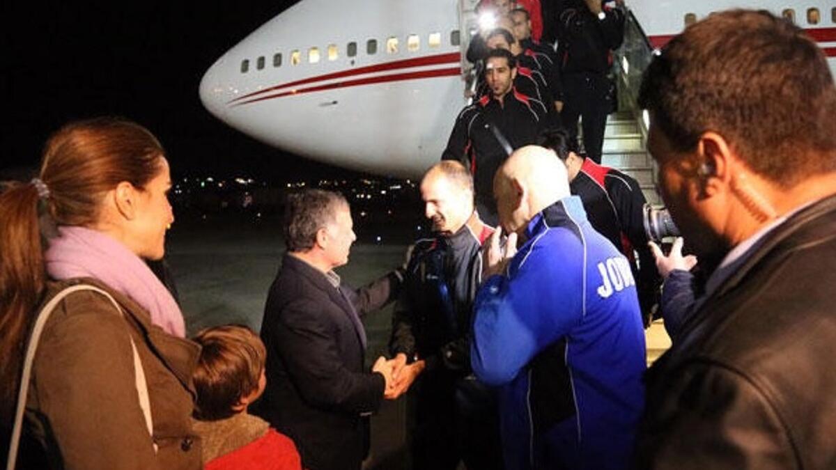 "أنا حضرت المباراة، هذا شيء برفع الراس" هذا ما قاله الملك للمنتخب الأردني لكرة القدم حين استقبلهم في المطار، بعد تعادلهم في مباراة الإياب مع الأوروغواي، ضمن تصفيات الملحق المؤهل لبطولة كأس العالم 2014.