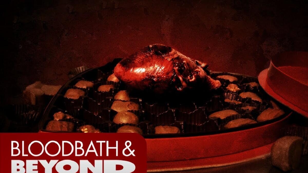 My Bloody Valentine:
يعود شاب إلى مسقط رأسه في الذكرى العاشرة لمجزرة وقعت في بلدته ليلة عيد الحب، راح ضحيتها 22 شخصًا، ليجد نفسه متهمًا بارتكاب تلك الجرائم، فيحاول إثبات براءته، إلى أن يتأكد من وجود أحد الأشخاص المعقدين يقتل كل من يحتفل بعيد الحب.