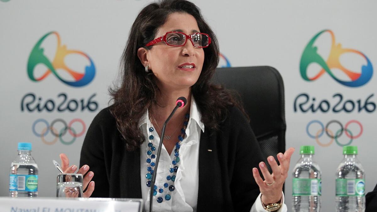 المغربية نوال المتوكل هي أول امرأة عربية وإفريقية حصلت على ميدالية في مسابقات الألعاب الأولمبية، حيث حصلت على ميدالية ذهبية في سباق 400 متر حواجز في أولمبياد لوس أنجلوس عام 1984. وفيما بعد أصبحت المتوكل عضوًا في اللجنة الأولمبية.