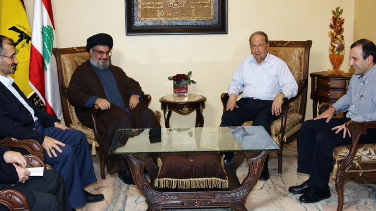 رحبت إيران بانتخاب ميشال عون رئيسا للبنان ووصفته بأنه انتصار لجماعة حزب الله الشيعية حليفتها اللبنانية.حيث قال مستشار الزعيم الأعلى الإيراني علي خامنئي قوله "إن انتخاب ميشال عون رئيسا يظهر دعما جديدا للمقاومة الإسلامية ضد إسرائيل.