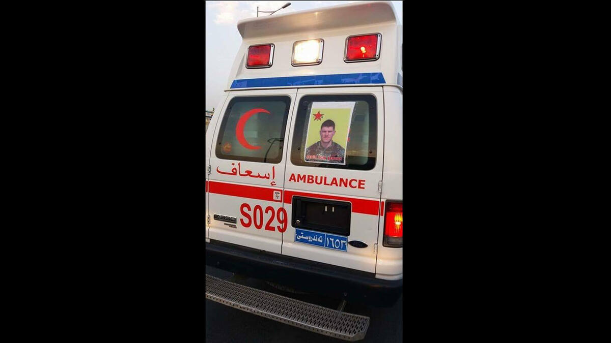 Levi Jack Shirley YPG Syria