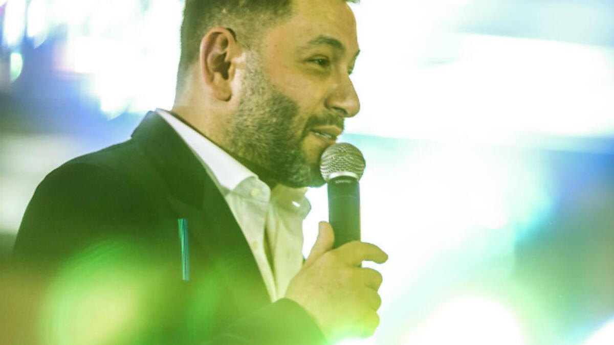 Lebanese Zaid Bourji is married to a Moroccan woman