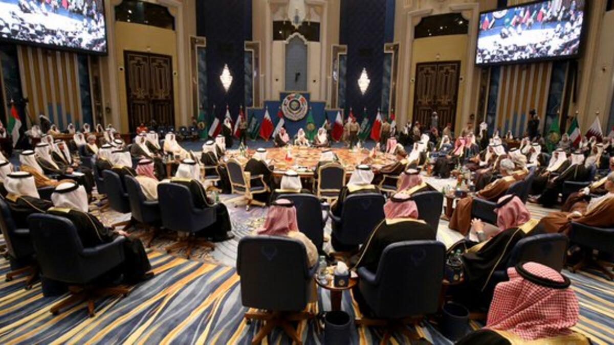 Qatar has accepted Saudi Arabia's invitation to attend an emergency Arab summit in Mecca this week (Twitter)