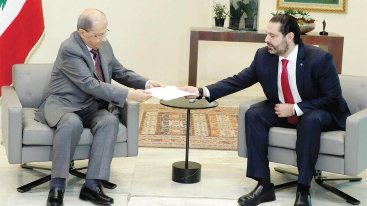 في 11 نوفمبر من عام 2016 كلّفه الرئيس اللبناني ميشال عون بتشكيل حكومته ونال 110 صوتًا من نواب البرلمان البالغ عددهم 126 بعد استقالة أحدِ النواب، وشكّل حكومته الثانية بعد 40 يومًا من التكليف.