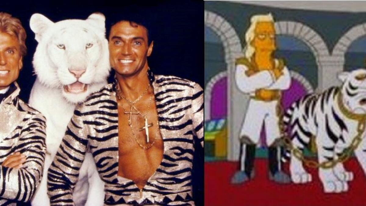 هجوم نمر أبيض: في الحلقة 10 من الموسم الخامس في 1990، تعرض ثنائي ألماني لهجوم نمر أبيض في السيرك. وفي 2003 ذكرت شبكة CBS News أن العارض الألماني "روي هورن" قتل على يد نمره الأبيض خلال أحد العروض.