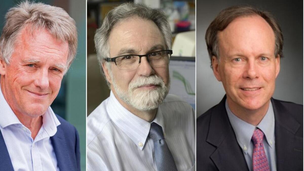 جائزة للطب: فوز الأمريكيين "ويليام كايلن" و"غريج سيمنزا" والبريطاني السير "بيتر راتكليف" بجائزة نوبل للطب لعام 2019، عن اكتشافهم آليات جزيئية تستشعر بها الخلايا محتوى الأوكسجين وتتكيف مع مستوياته.