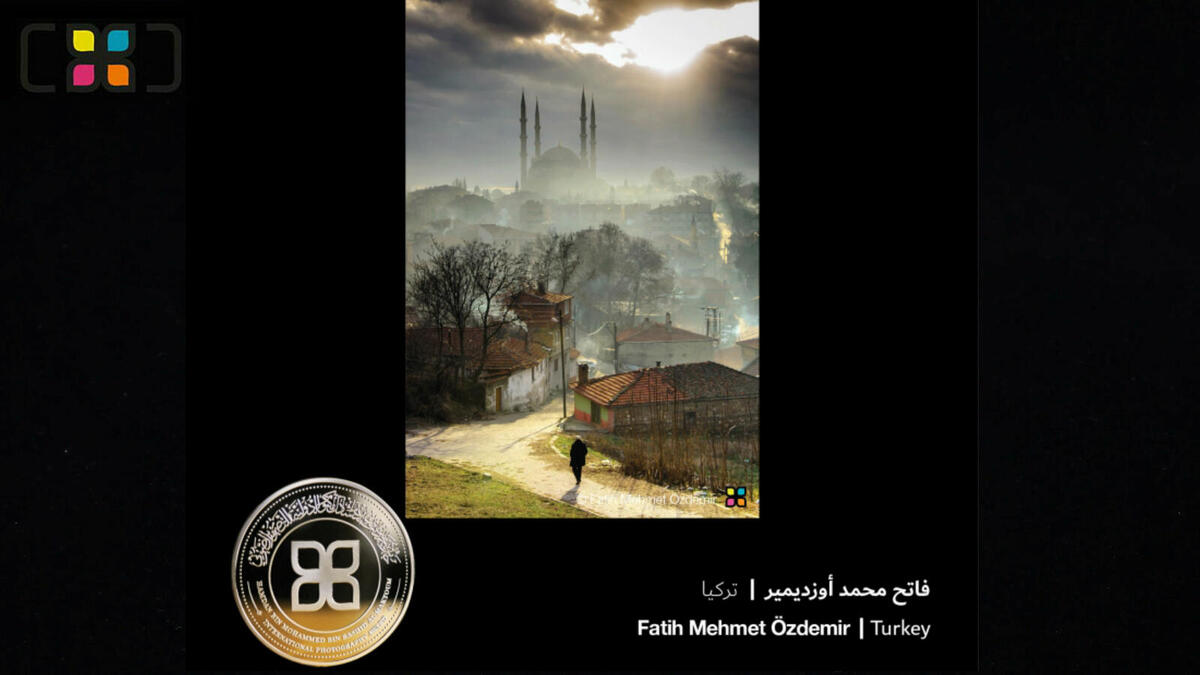 جائزة اختيار الجمهور: المصوّر فاتح أوزديمير - تركيا -  مسجد السليمية، أحد أهم المعالم المعمارية للإمبراطورية العُثمانية.