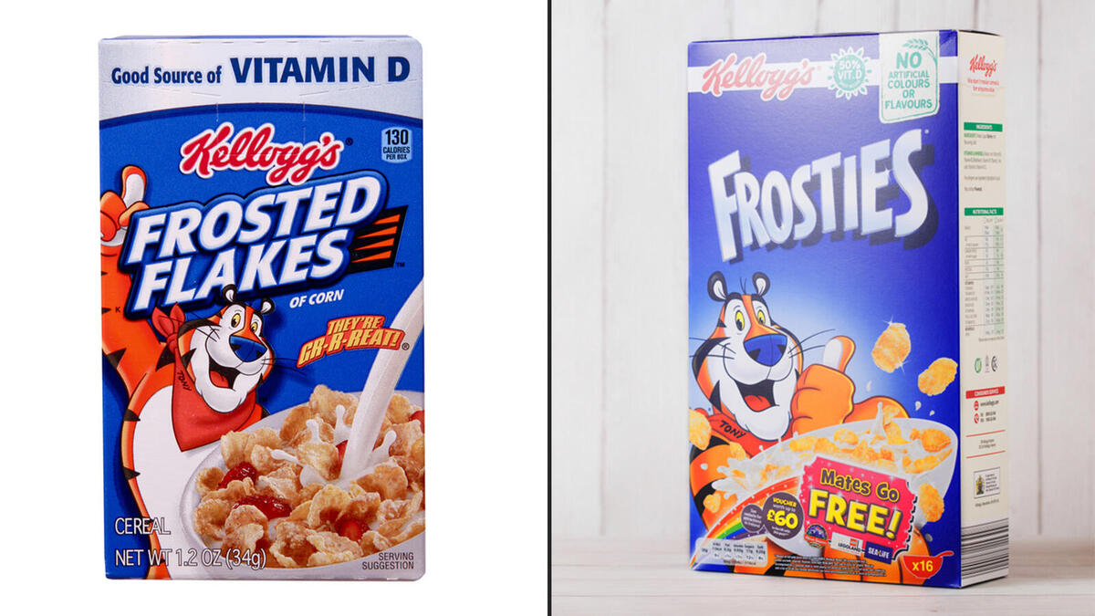 حبوب الإفطار Frosted Flakes
