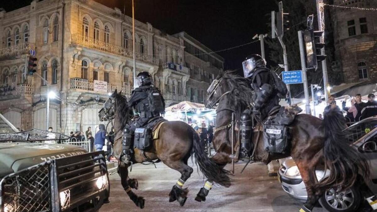 Israeli Police Beat, Arrest Palestinian Protesters in Jerusalem