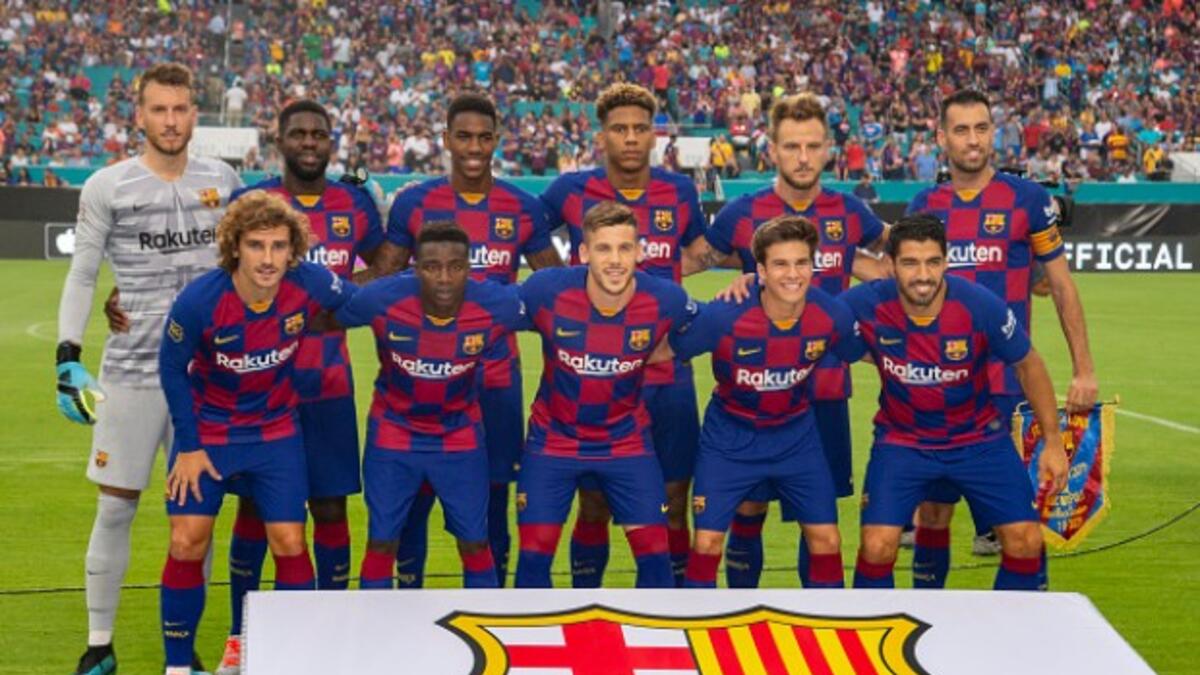 المركز السادس: برشلونة بقيمة 697 مليون يورو.