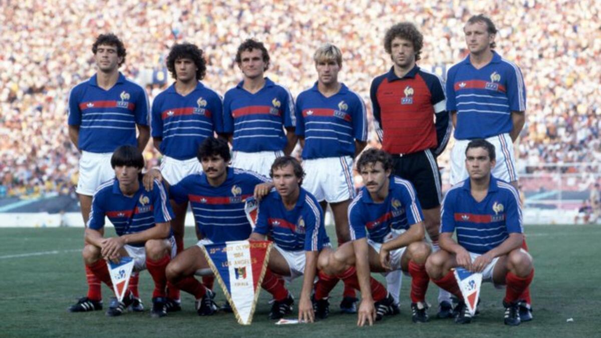 فرنسا: فازت بالذهبية مرة واحدة عام 1984