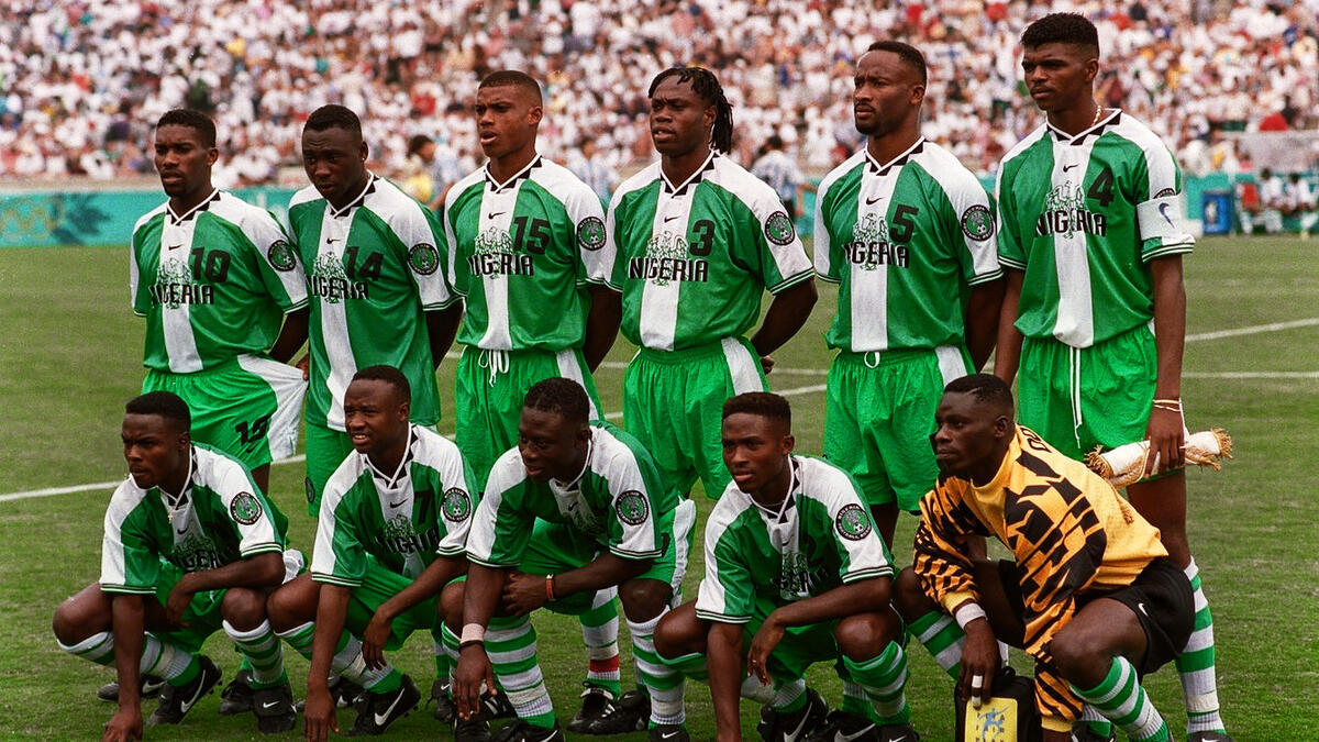 نيجيريا: فازت بالذهبية مرة واحدة عام 1996
