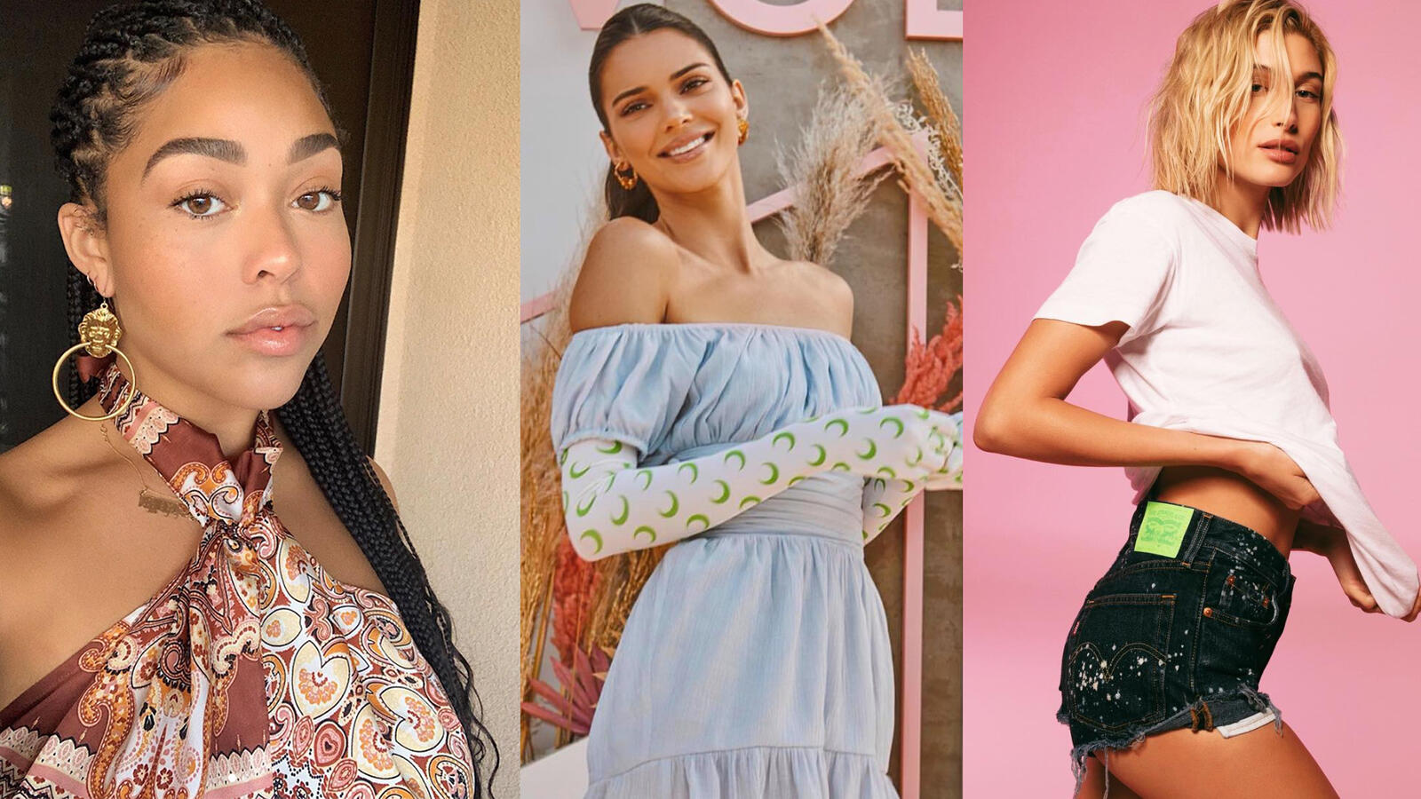 Awkward Jordyn Woods Runs Into Kendall Jenner And Hailey Bieber At