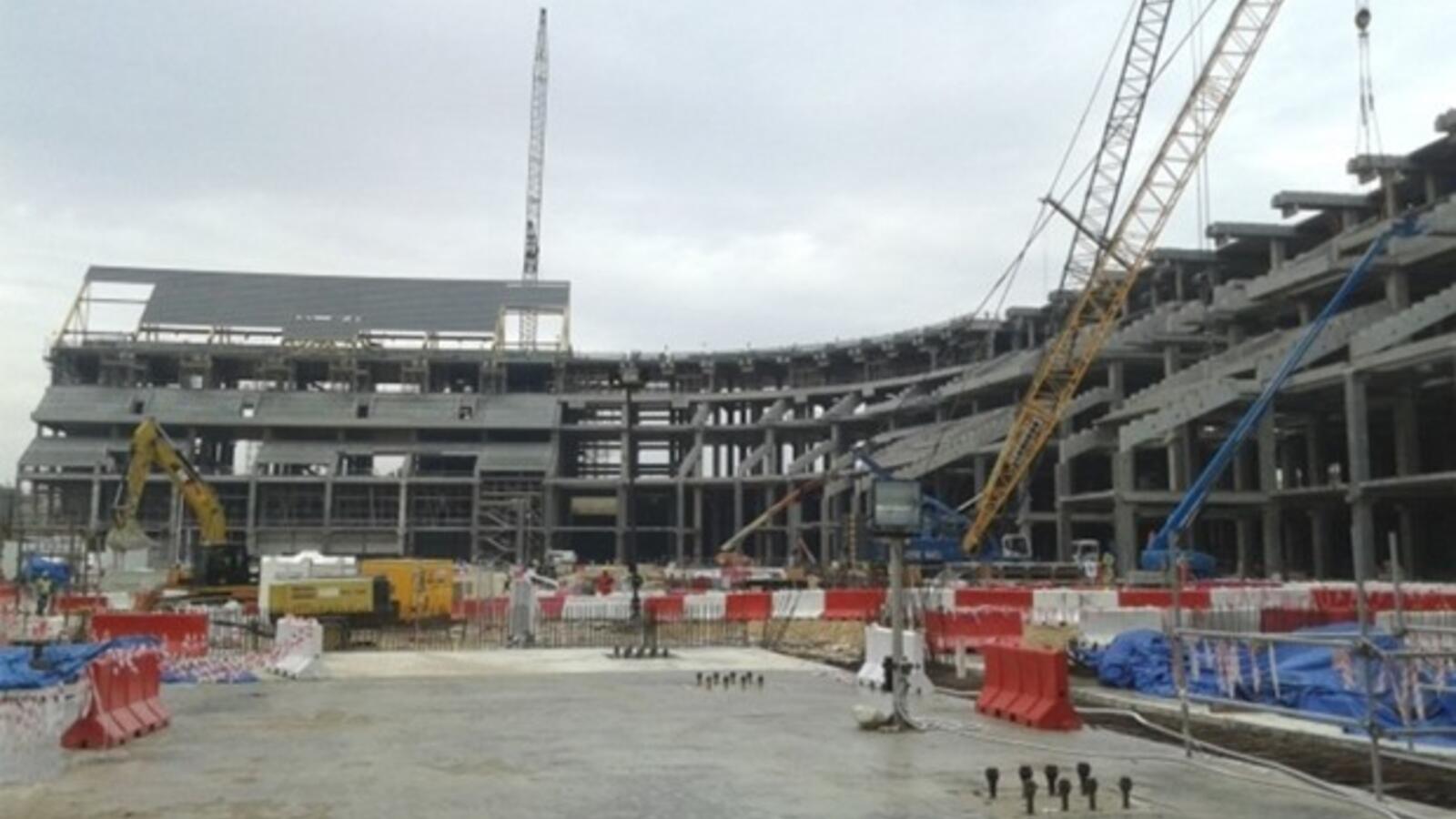 2022 World Cup: 40% of structural work of Al Bayt Stadium ...