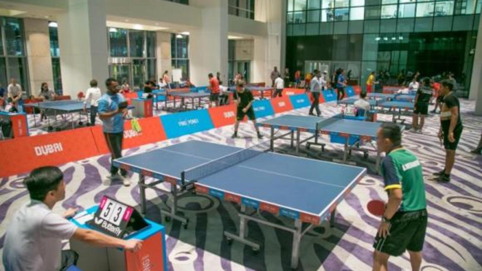 World Table Tennis Day in Dubai a big hit Al Bawaba