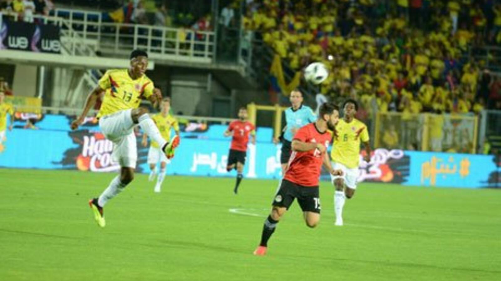 ملخص مباراة مصر وكولومبيا 0 0 الودية البوابة